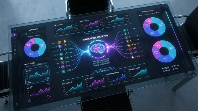 Financial data dashboard